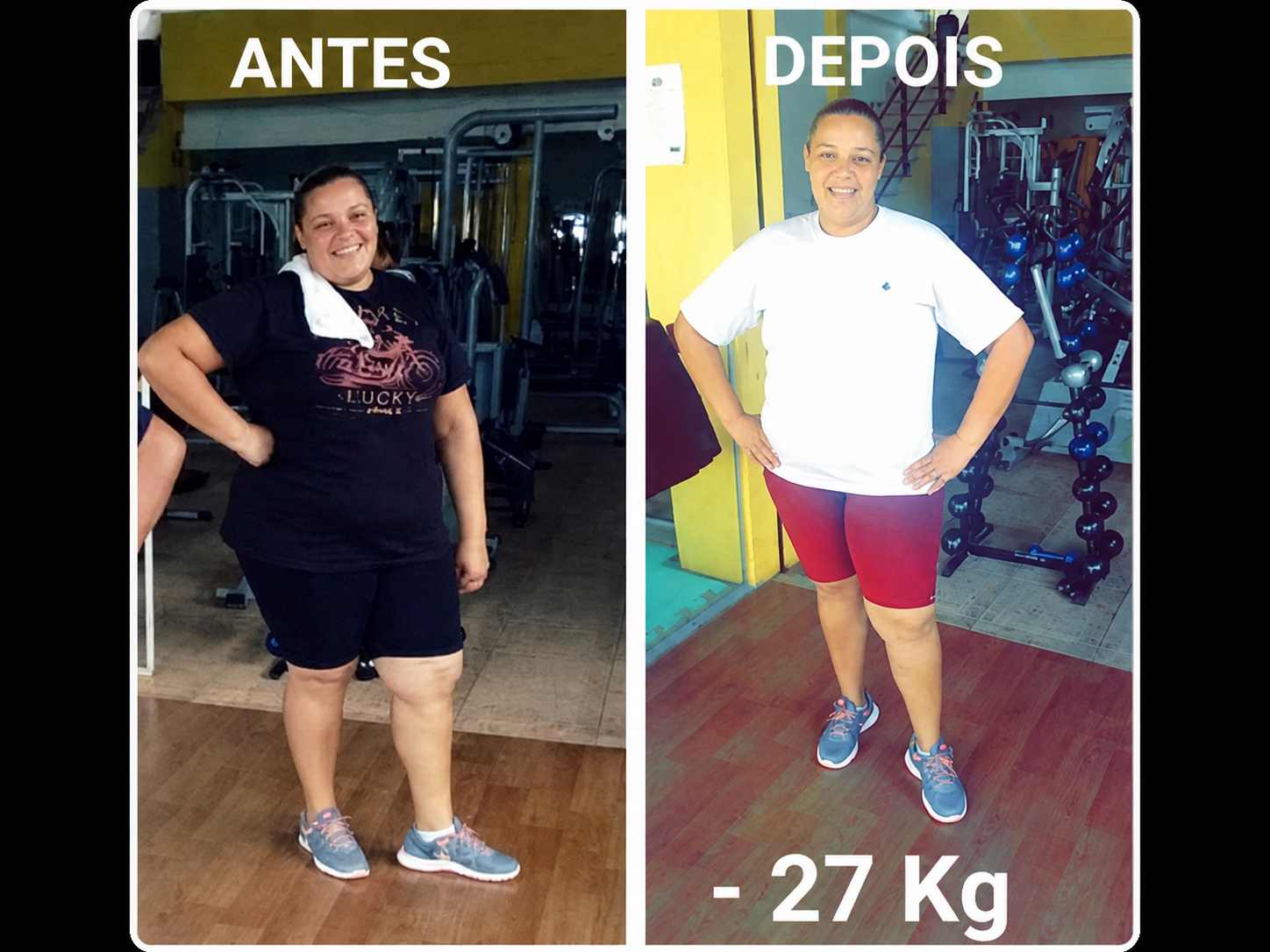 Transformação de Danda: antes e depois